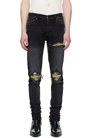 Black MX1 International Jeans by AMIRI on Sale