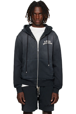AMIRIのブラック 'AMIRI Hollywood' ジップフーディがセール中