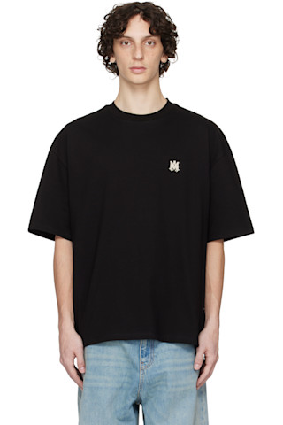 【関税込み】AMIRI ホワイト MA Skater Tシャツ AMIRI: Black MA Skater T-shirt | SSENSE