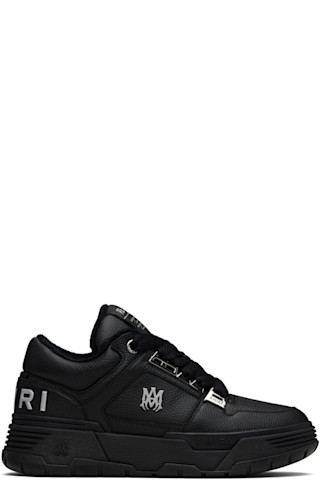 AMIRI: Black Metallic MA-1 Sneakers | SSENSE