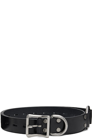 Black Bondage Belt by Martine Rose on Sale