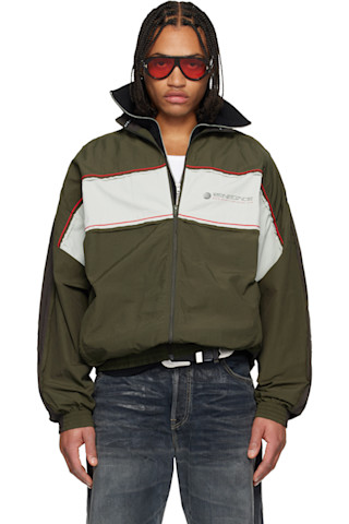 Martine Roseのカーキ Layered トラックジャケットがセール中