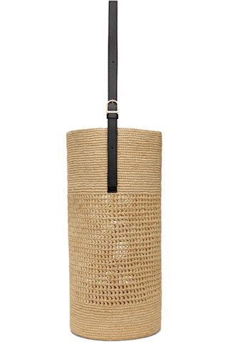 【関税込み】KHAITE ベージュ Billie Bucket トートバッグ KHAITE: Beige Billie Bucket Tote | SSENSE