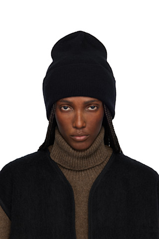 BASERANGE ビーニー Baserangeのブラック Whit ビーニーがセール中