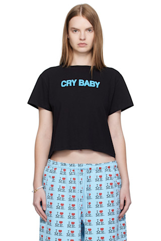 Ashley Williamsのブラック クロップド Tシャツがセール中