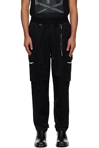 MASTERMIND WORLDのブラック Regular カーゴパンツがセール中