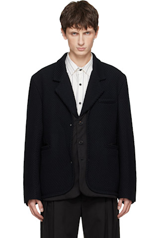 Kiko Kostadinov: Black Halics Blazer | SSENSE