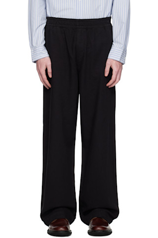 Ebony Wide Leg Trousers - Soft Rose