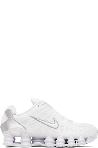 White Shox TL Sneakers by Nike on Sale