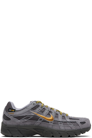 Nike: Gray P-6000 Premium CORDURA Sneakers | SSENSE