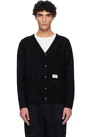 Neighborhood: ブラック モヘア カーディガン | SSENSE 日本