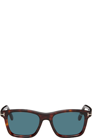 TOM FORD: ブラウン Barron サングラス | SSENSE 日本