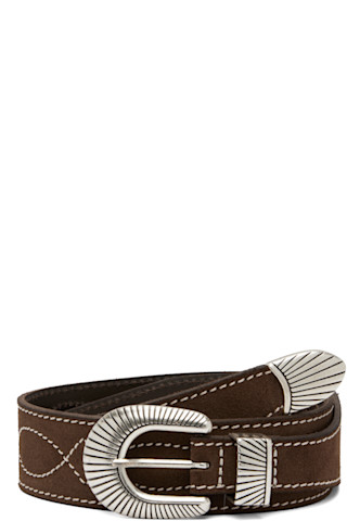 Nudie Jeans: Brown Western Ranch Belt | SSENSE