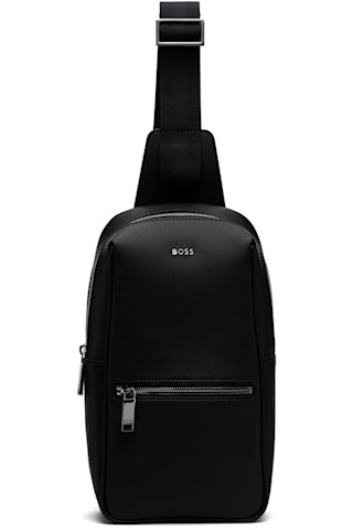 BOSS ブラック バックパック BOSS: ブラック バックパック | SSENSE 日本