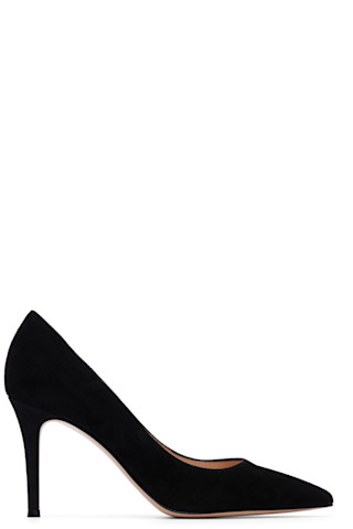 Black Gianvito 85 Heels by Gianvito Rossi on Sale