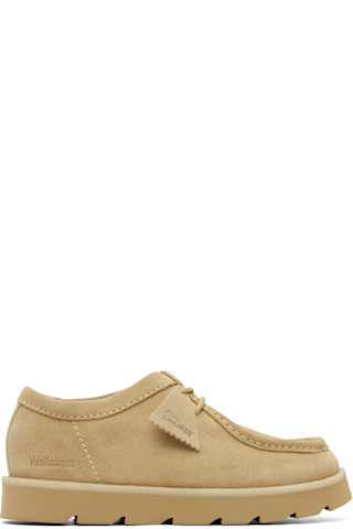 Clarks Originals: ベージュ Meare ワラビー | SSENSE 日本