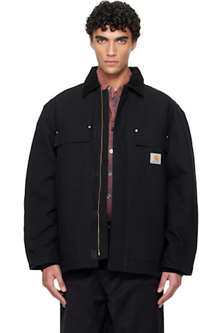 Carhartt Work In Progress: ブラック OG Arctic ジャケット | SSENSE 日本