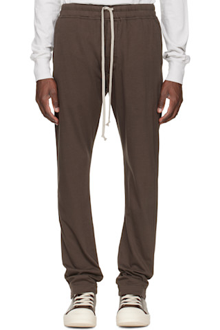 Rick Owens DRKSHDW: Gray Temple Berlin Drawstring Sweatpants | SSENSE