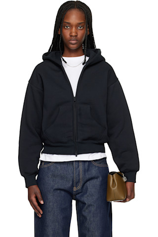 Fear of God ESSENTIALS: ブラック Classic Full Zip フーディ