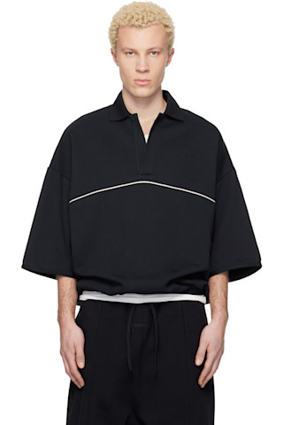 Fear of God ESSENTIALS: ブラック Active Trace 3/4 Sleeve Modern