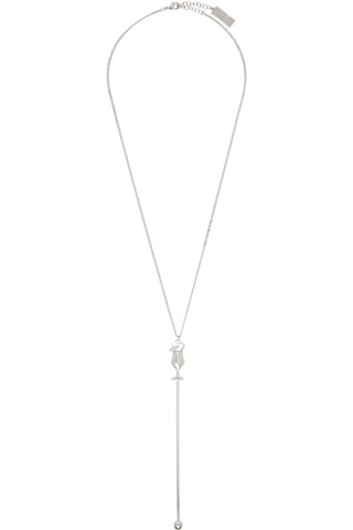 MM6 Maison Margiela: Cocktail Pendant Necklace | SSENSE