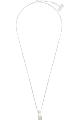 MM6 Maison Margiela: Chevalier Ring Necklace | SSENSE