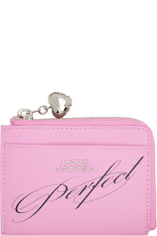 Marc Jacobs: ピンク 'The Perfect Everyday' Top ジップウォレット