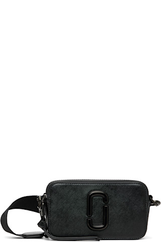 Marc Jacobs: Black 'The Snapshot DTM' Bag | SSENSE Canada