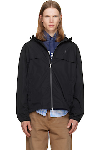 Polo Ralph Laurenのブラック Lined ウインドブレーカーがセール中
