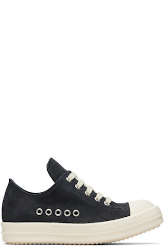 Rick Owens: Black Temple Extreme Low Sneakers | SSENSE