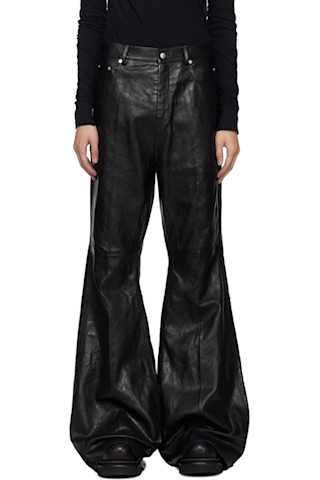 【即購入OK】leather pants rick owens ふう opium Opium leather pants 