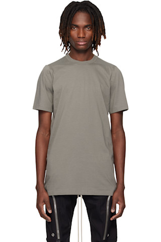 Rick Owens: グレー Temple Level Tシャツ | SSENSE 日本