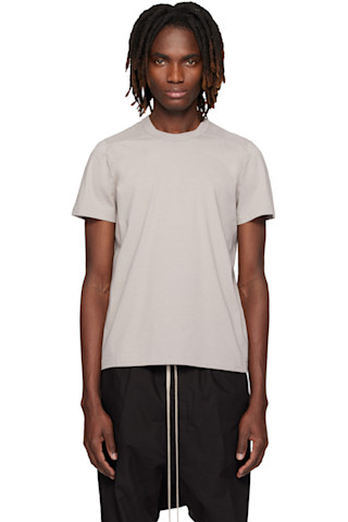 Rick Owens: オフホワイト Temple Short Level Tシャツ | SSENSE 日本