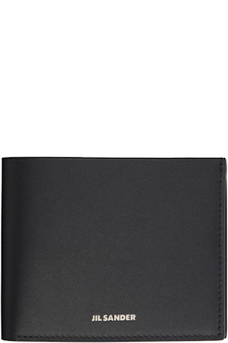 小物 JIL SANDER ZIP POCKET WALLET Jil Sander: Black Zip Pocket Wallet | SSENSE