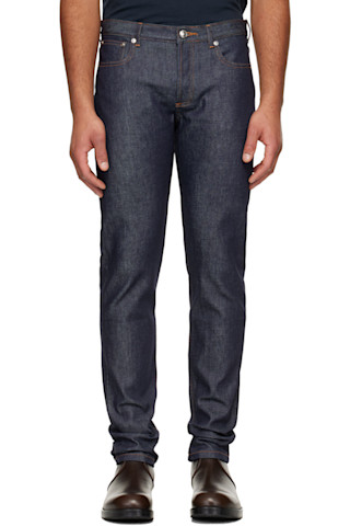 A.P.C. ストレートデニムパンツ サイズ32 フェードネイビー系 261252M186000_1.jpg