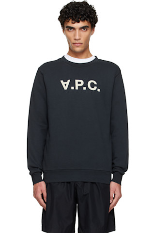 新品未使用　＜A.P.C.＞VPC スウェットシャツ A.P.C. [アー・ペー・セー] VPCロゴ スウェットシャツ [STANDARD-GRAND