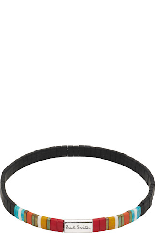 Paul SmithのStripe Flat ビーズブレスレットがセール中