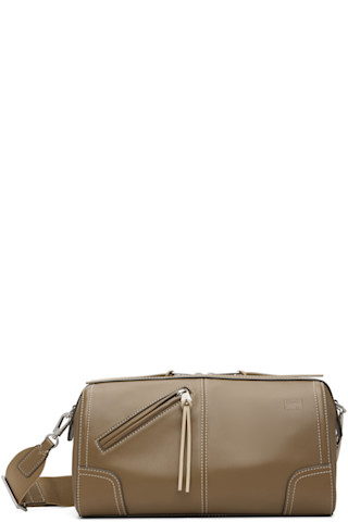 Paul Smithのトープ レザー クロスボディバッグがセール中