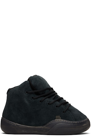 ERL: ブラック Vamp ハイカットスニーカー | SSENSE 日本