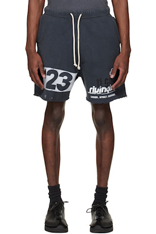 TTTRRR123 RIVINGTON roi Rebis ハーフパンツ Rivington Roi Rebisのブラック Membership USO ショートパンツがセール中