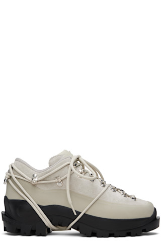 HELIOT EMIL: グレー ハイキングブーツ | SSENSE 日本