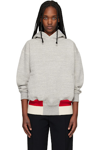 Stefan Cooke: Gray AG Spalding Edition Sideline Parka Hoodie | SSENSE Stefan Cooke: Gray AG Spalding Edition Sideline Parka Hoodie | SSENSE