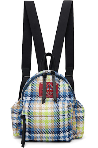 Multicolor George Small Backpack by Vivienne Westwood on Sale