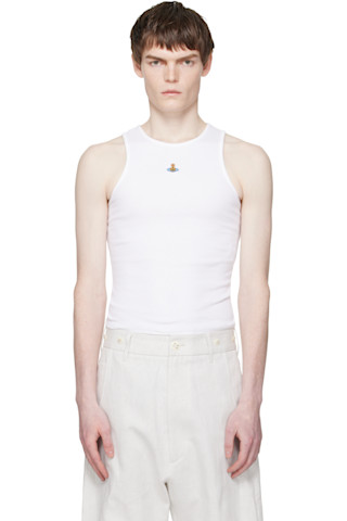 Vivienne Westwood: ホワイト 90s タンクトップ | SSENSE 日本