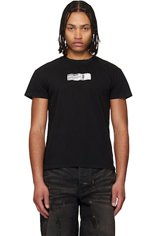 完売品【digne】glossy shirt ブラック 261339M213009_1.jpg