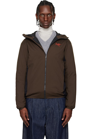 Arc'teryx: ブラウン Atom フード付きジャケット | SSENSE 日本