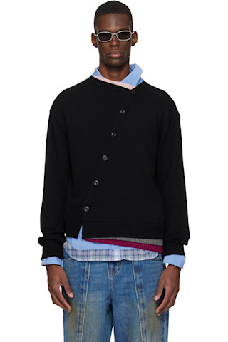 Andersson Bell: Black Layered Cardigan | SSENSE