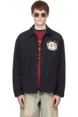 Kenzoのブラック Kenzo Paris 'KENZO Wild Tiger' ライト コーチ