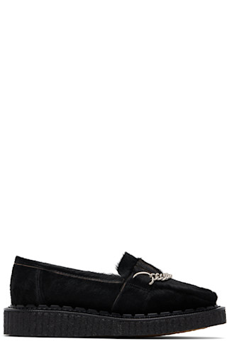 Black Buxton Loafers by George Cox on Sale