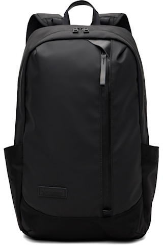 Black Slick M Backpack by master-piece on Sale